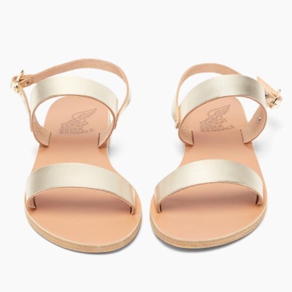 NWT!!! Ancient Greek Sandals, Clio Gold. Size 7 - Picture 5 of 9